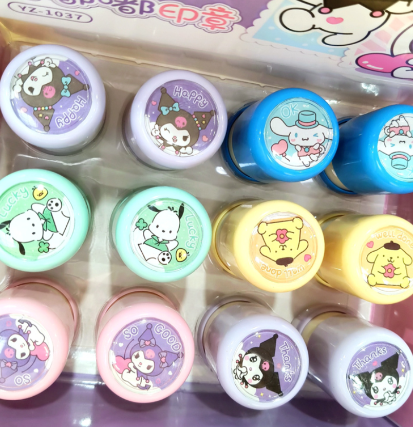 Sellos De Colores Cute Stamps Personajes Animados
