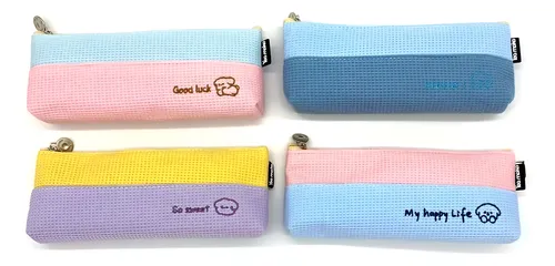 Cartuchera Yea Mako De Tela Good Colors