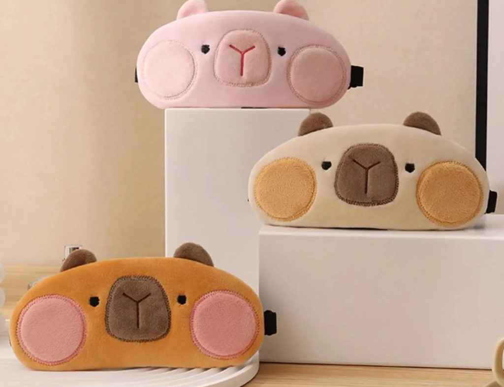 Antifaz De Descanso Con Gel Capybara - Imagen 2