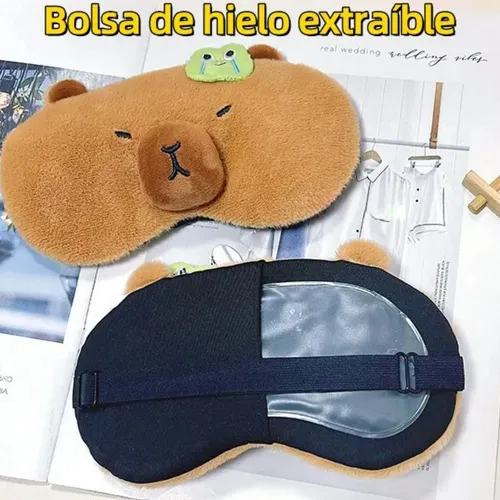 Antifaz De Descanso Con Gel Capybara - Imagen 3