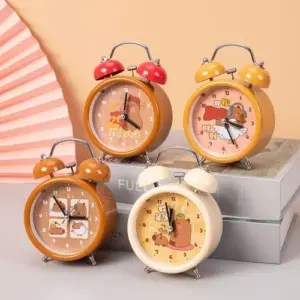 Mini Reloj Despertador De Mesa Capybara