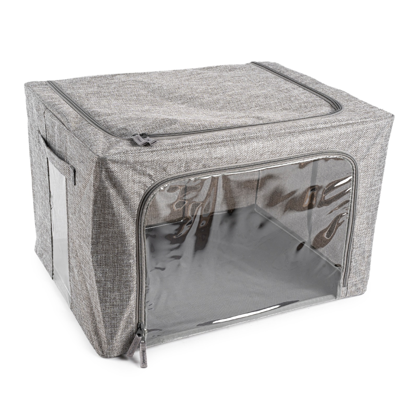 Caja Plegable De Tela Ventana Transparente Grande (l) - Imagen 2