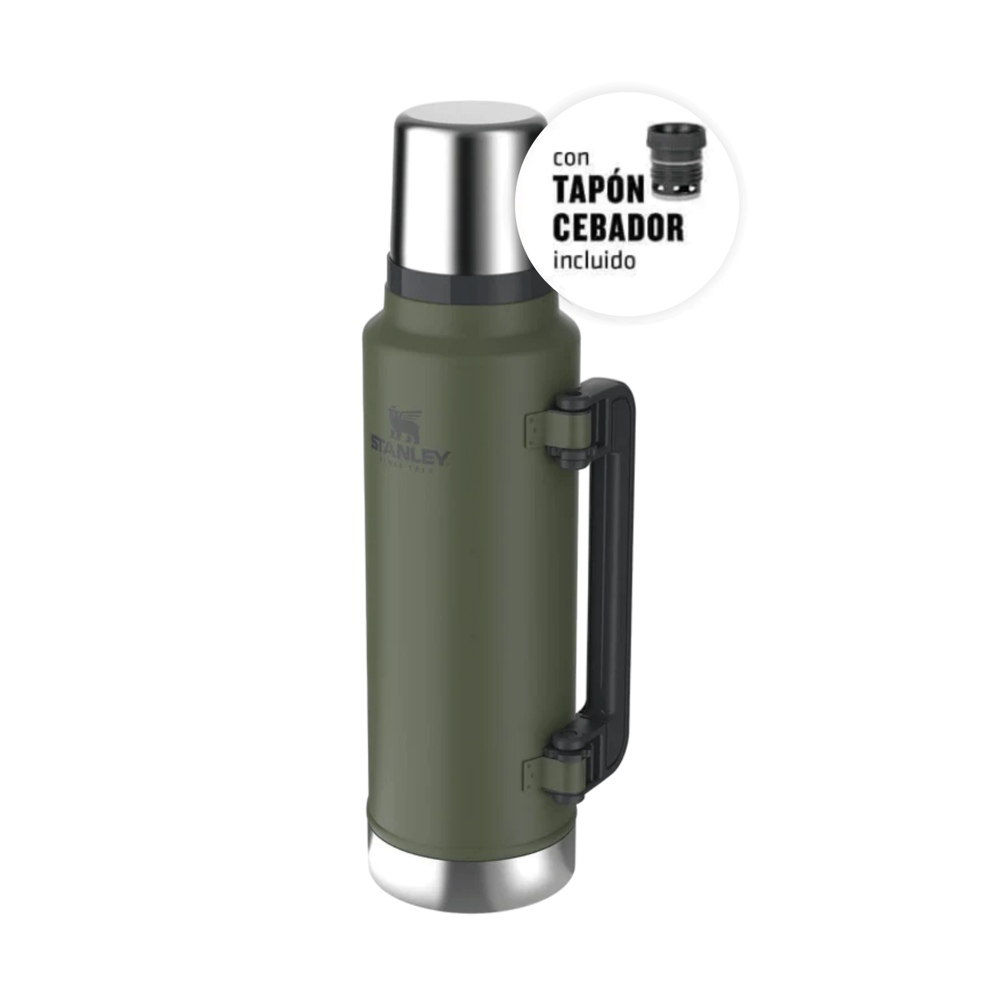 Termo Clasico 1.4 Lts. Asa Plegable Dried Pine - Imagen 3