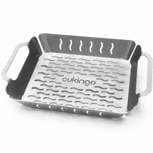 Bandeja De Acero Inox Chica - 32x21.5x5.5cm