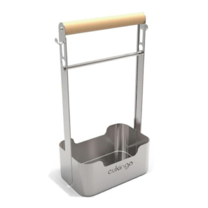 Organizador De Parrilla - Inoxidable - 44.5x23.5x15cm