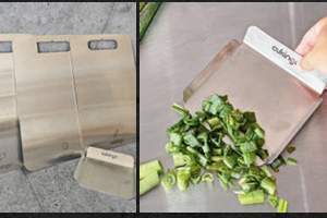 Set X3 Tablas De Acero Inox + Recogedor