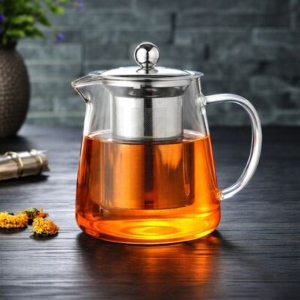 Tetera De Vidrio + Infusor Diseño Beijing - 750 Ml