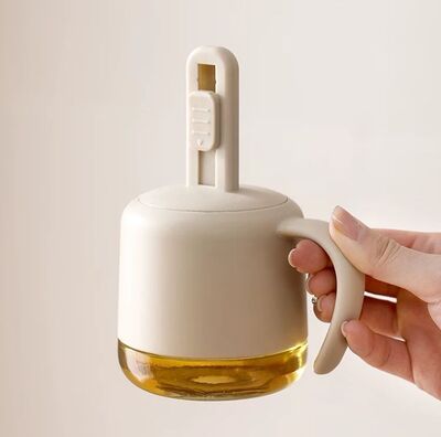 Frasco Aceitero Con Pincel De Silicona - 15*11.5 Cm - Imagen 2