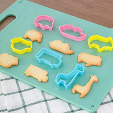 Cortador De Galletitas Simples - 6 Diseños