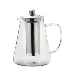 Tetera De Vidrio Con Infusor Removible De Acero Inoxidable 1.4 Litros